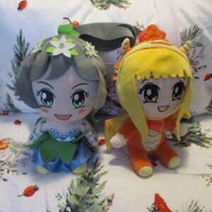 2 Inquisitor Master Fairy Jade + Charli Slumber Party dragon Plush Roblox